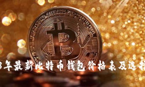2023年最新比特币钱包价格表及选择指南