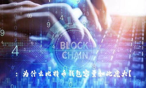 : 为什么比特币钱包容量如此庞大？